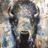 Artwork by Bruce Marion, Big Blue available from Mirada Fine Art in Denver, CO, January 2022, 122721
