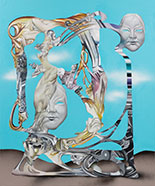 Artwork by Botond Keresztesi on exhibition at The Hole in New York, March 5 - May 1, 2022, 022822