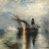 Painting by J. M. W. Turner on exhibition at Museum of Fine Art in Boston, MA, March 27 - July 10, 2022, 021022