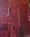 Abstract painting by Keith Ferris located in San Francisco, 011722