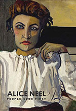 Paintings by Alice Neal on exhibition at de Young Museum in San Francisco, Mar 12 - July 10, 2022, 030822