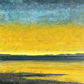 Landscape painting by Alison Haley Paul on exhibition at Contemporary Fine Arts Gallery in La Jolla, CA, May 2022, 040722