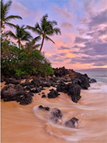 New beach sunset photograph by Andrew Shoemaker available from Andrew Shoemaker Gallery in Maui, Hawaii, 032422