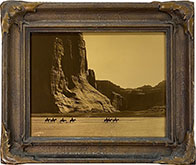Vintage Goldtone by Edward Curtis, Canyon de Chelly from Broschofsky Galleries, Ketchum, Idaho, May 2022, 042522