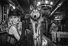 Photograph by David Yarrow available from Casterline Goodman Gallery in Aspen, CO, April 2022, 031022