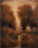 Tree painting by Don Bishop, title Autumn Dream 201112, available from Zatista.com, 050522