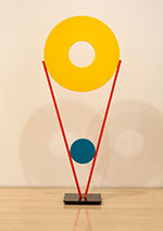 Sculpture by Duane Michals on exhibiton at DC Moore Gallery in New York, CO, April 1 - 30, 2022, 040622