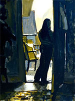 Painting by Mark Andres on exhibition at Augen Gallery in Portland, Oregon, April 6 - 30, 2022, 040722