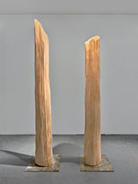 Sculpture by Mia Westerlund Roosen on exhibition at Betty Cuningham Gallery in New York City, March 24 - May 7, 2022, 042122