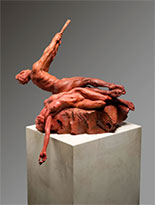 Sculpture by Richard MacDonald available from Dawson Cole Fine Art in Carmel, CA, May 2022, 032222