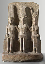 Statue of Ramesses II on exhibition at New Orleans Museum Art in New Orleans, LA, March 18 - July 17, 2022, 041822