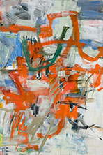 Abstract painting by Amy Metier on exhibition at William Havu Gallery in Denver, May 6 - June 18, 2022, 050722