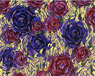 Abstract flower painting by Bill Stone, title, Quiver available from Zatista.com, 080522