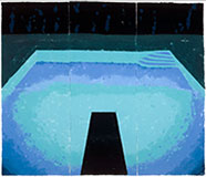 Artwork by David Hockney on exhibition at the Walker Art Center in Minneapolis, Minnesota, through September 25, 2022, 050622