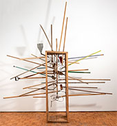 Sculpture by Greely Myatt on exhibition at David Lusk Gallery in Nashville, Tennessee, May 3 - June 11, 2022, 050722