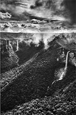 Black and white landscape photograph by Sebastiao Salgado on exhibition at Robert Klein Gallery in Boston, May 27 - August 28, 2022, 052722