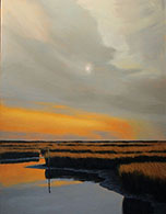 Seascape painting by Steve Rogers on exhibition at Peninsula Gallery in Lewes, Delaware, June 4 - 28, 2022, 060622