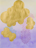 Abstract painting by Yoshihiro Kitai on exhibition at Froelick Gallery in Portland, Oregon, April 12 - May 28, 2022, 052822