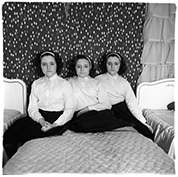 Photograph by Diane Arbus on exhibition at David Zwirner Gallery in New York, Sept 14 - October 22, 2022, 091422