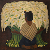 Painting by Diego Rivera on exhibition at San Francisco Museum of Modern Art, through January 3, 2023, 100322