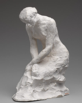 Sculpture by Rodin on exhibition in Rodin in the United States at the High Museum of Art in Atlanta, Georgia, October 21 - January 12, 2023, 093022