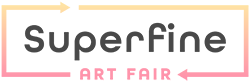 Superfine Art Fair logo, next NYC event May 2 - 5, 2024