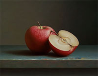 Apple painting by Albert Kechyan, title, Apples available from Zatista.com, 110822