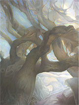 Drawing by Art Venti, title, The Binding Tree, available from Zatista.com, 022323