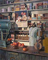 Painting by Bob Byerley available from Gallery V in Merriam, Kansas, 102322