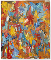Abstract painting by Jasper Johns for sale at Christie's auction house in New York, November 9 - 10, 2022, 110522
