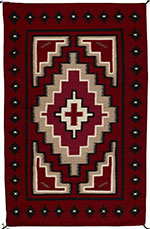 Navajo Woven Rug sold November 16, 2022 at Revere Auctions in St. Paul, 102322