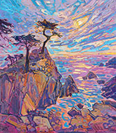 Landscape painting by Erin Hanson available from The Erin Hanson Gallery in Carmel, CA, January 2023, 010823