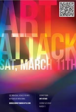 February Georgetown Art Attack, Georgetown, Seattle, WA, March 11, 2023, 022523
