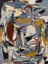 Abstract painting by Lola Montejo on exhibition at William Havu Gallery in Denver, December 8 - January 21, 2023, 011023
