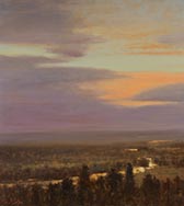 Western landscape painting by Peter Campbell on exhibition at Ann Korologos Gallery, Basalt, Colorado, March 4 - 25, 2023, 030123