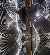 Infinity Room by Refik Anadol on exhibit at Jeffrey Deitch Gallery in Los Angeles, CA, February 14 - April 29, 2023, 020823