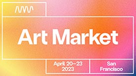 Art Market San Francisco logo for April 20 - 23, 2023
