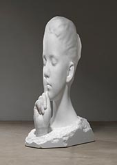 Artwork by Jaume Plensa on exhibition at Gray Gallery in Chicago, April 7 - June 3, 2023, 040123