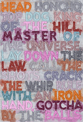 Artwork by Mel Bochner available from HEXTON Modern and Contemporary in Aspen, CO, May 2023, 110423