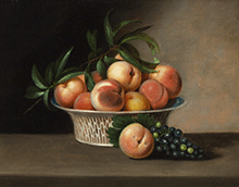 Fruit still life painting by Rubens Peale available from Schwarz Gallery in Philadelphia, Pennsylvania, 110223