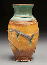 Ceramic vase by Sheila Lambert available from Odyssey Gallery of Ceramic Arts in Asheville, NC, 110223