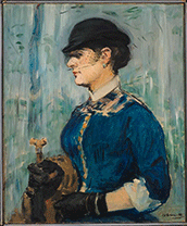 Painting by Edouard Manet on exhibition at the Norton Museum of Art in West Palm Beach, Florida, through February 18, 2024, 111623