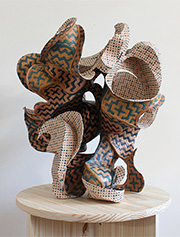 Sculpture by Austin Ballard on exhibition at McKenzie Fine Art in New York, March 8 - April 14, 2024, 040924