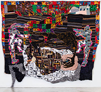 Artwork by Basil Kincaid on exhibition at Rubell Museum in Miami, Florida, through October 20, 2024, 041024