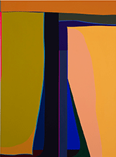 Abstract painting by Brian Sanchez on exhibition at Winston Wachter Fine Art in Seattle, WA, January 10 - February 24, 2024, 010124
