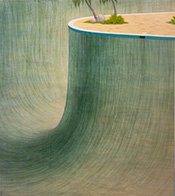 Painting by Chris Ballantyne on exhibition at George Adams Gallery in New York, April 12 - May24, 2024, 040924