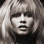 Black and white photograph of Brigitte Bardot from 1965 by Douglas Kirkland on exhibition at Fahey/Klein Gallery in Los Angeles, CA, January 11 - February 24, 2024, 011224