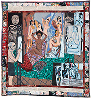Artwork by Faith Ringgold on exhibition at Worcester Art Museum in Worcester, MA, through March 17, 2024, 010423