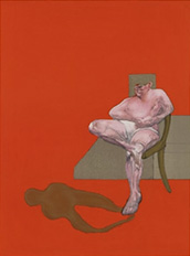 Lithography by Francis Bacon on exhibition at Marlborough Gallery in NYC, April 30 - June 29, 2024, 042324