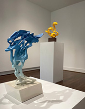 Sculpture by Nick Ervinck on exhibition at Connersmith in Washington, DC, April 10 - May 24, 2024, 041224